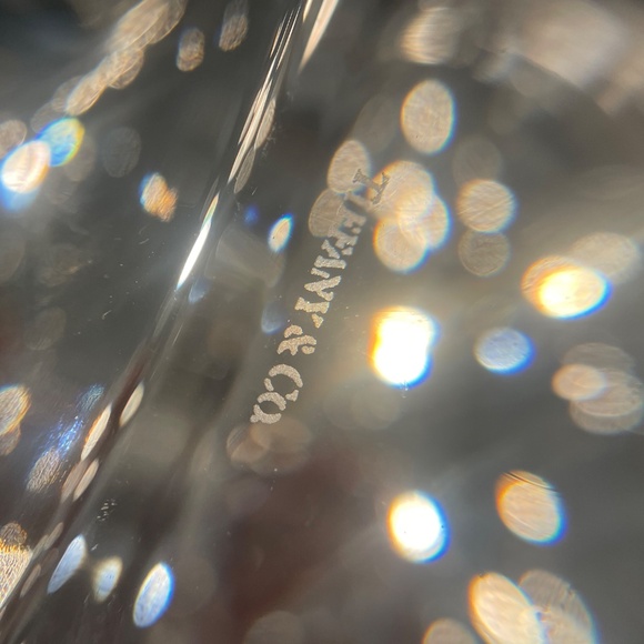 Tiffany & Co. Crystal Rock Cut Star Pattern Bowl, Made In Germany 5 Inch Bowl - Picture 4 of 9